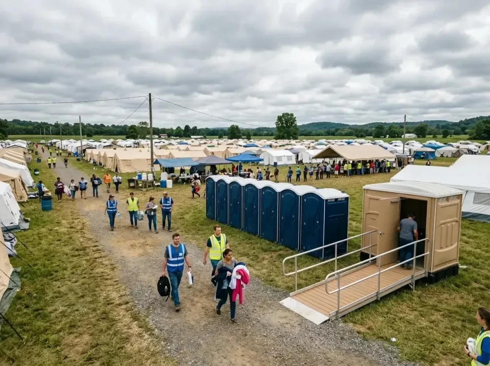 disaster-relief-camp-restrooms-010 — frequently asked questions, Dumpster & Portable Bathrooms Rental in Trenton, MO